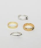 Reclaimed Vintage Inspired Ring Pack With Mixed Metals Exclusive At Asos - Gold