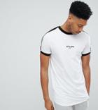 Sixth June Tall Muscle T-shirt In White - White