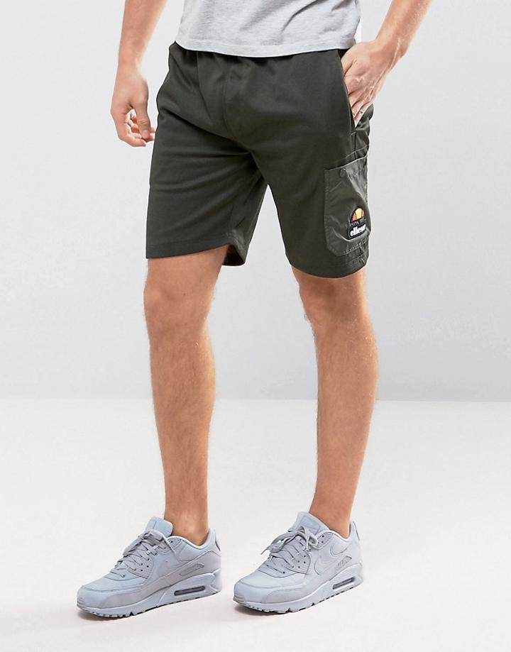 Ellesse Shorts With Side Pocket - Green