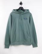 The North Face Logo Play Hoodie In Green