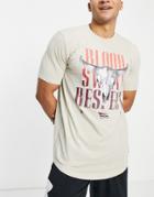 Under Armour Project Rock Outlaw Logo T-shirt In White