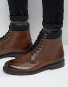 Ted Baker Hickut Lace Up Boots - Brown