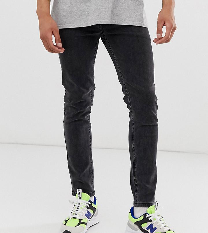 Reclaimed Vintage Super Skinny Jeans In Black - Black