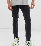 Reclaimed Vintage Super Skinny Jeans In Black - Black