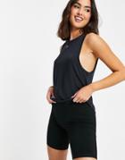 Only Play Performance Drop Armhole Tank In Dark Gray-grey