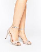 Call It Spring Ahlberg Blush Two Part Heeled Sandals - Pink