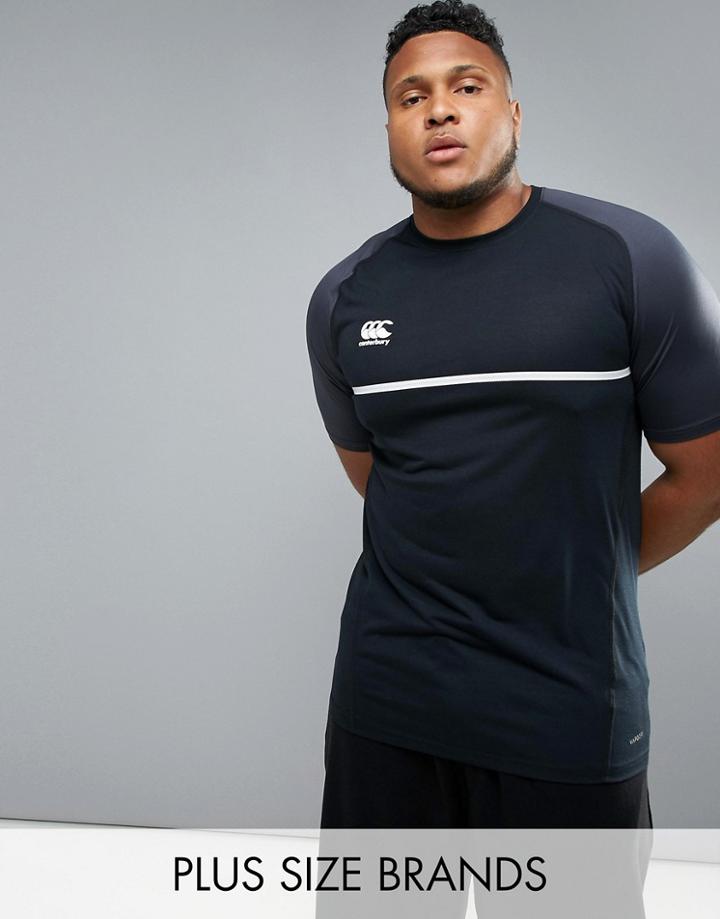 Canterbury Plus Pro Dry T-shirt In Black E546666-989 - Black