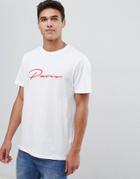 New Look T-shirt With Paris Print In White - White