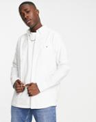 Gant Regular Fit Oxford Shirt With Small Logo In White