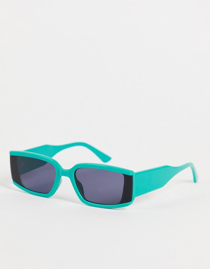 Madein Rectangle Sunglasses In Blue