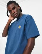 Carhartt Wip Vista Pigment Dye T-shirt In Blue