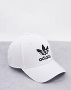 Adidas Originals Icon Precurve Snapback Hat-white