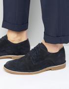 Selected Homme Royce Suede Shoes - Navy