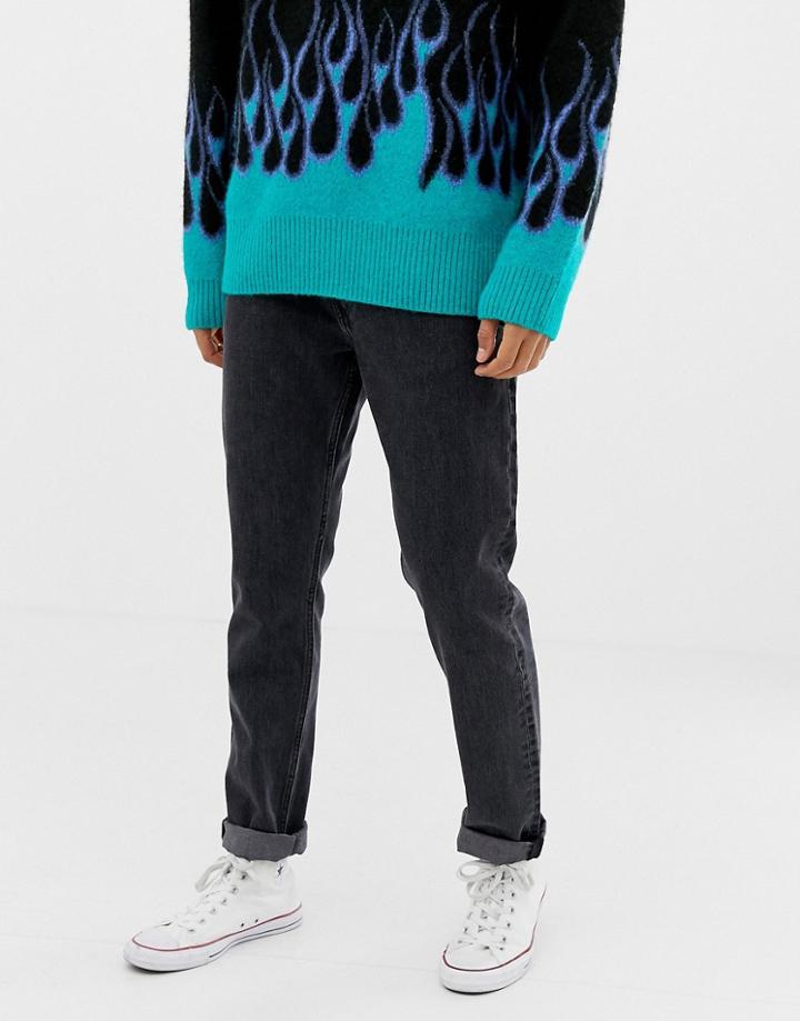 Weekday Friday Skinny Jeans Trotter Black - Black