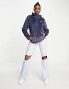 Columbia Bundle Up 1/2 Zip Hoodie In Navy
