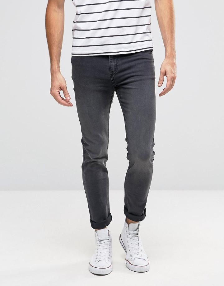 Cheap Monday Tight Skinny Jeans True Gray - Gray