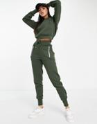 Pindydoll Oleana Hoodie And Sweatpants Tracksuit Set-green
