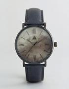 Asos Watch In Gray With Marble Design - Gray