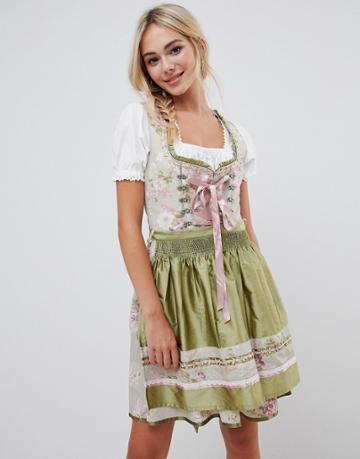 Stockerpoint Oktoberfest Traditional True Dirndl Blouse - White