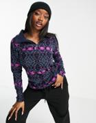 Columbia Glacial 1/2 Zip Aztec Fleece In Multi