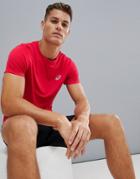 Asics Running T-shirt In Red - Red