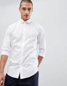 Selected Homme Slim Fit Shirt In Soft Cotton - White