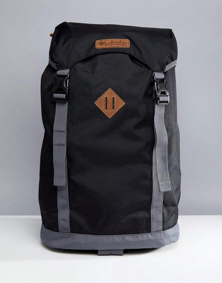 Columbia Outdoor Backpack 25 Litres In Black - Black