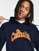 Carhartt Wip Amherst Hoodie In Navy