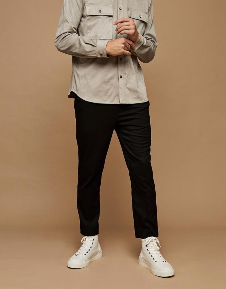 Topman Smart Skinny Sweatpants In Black