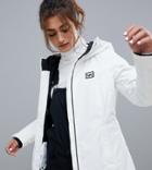 Billabong Sula Ski Jacket In White - White