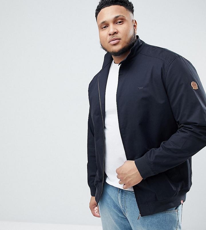 Duke Plus Harrington Jacket - Navy