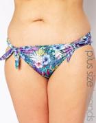 Marie Meili Curves Samoa Bikini Bottoms - Muli Floral