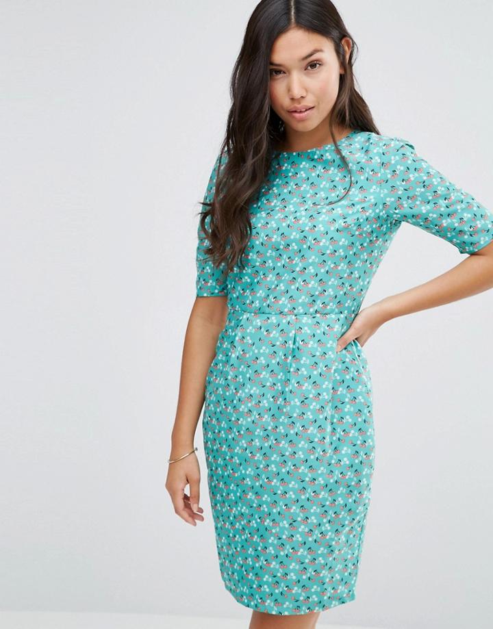 Sugarhill Boutique Very Cherry Dress - Green