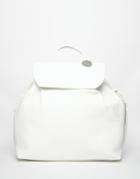 Fiorelli Blakely Flapover Backpack - White