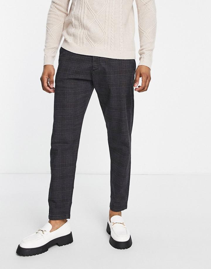 Selected Homme Slim Fit Smart Pants In Brown