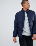 Selected Homme Puffer Jacket - Navy