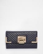 Dune Quilted Purse - All Navy Pu