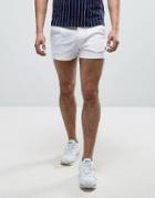 Fila Vintage Mini Shorts - White