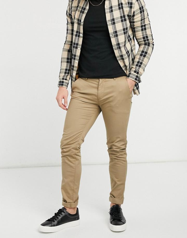 Farah Drake Twill Chinos-neutral