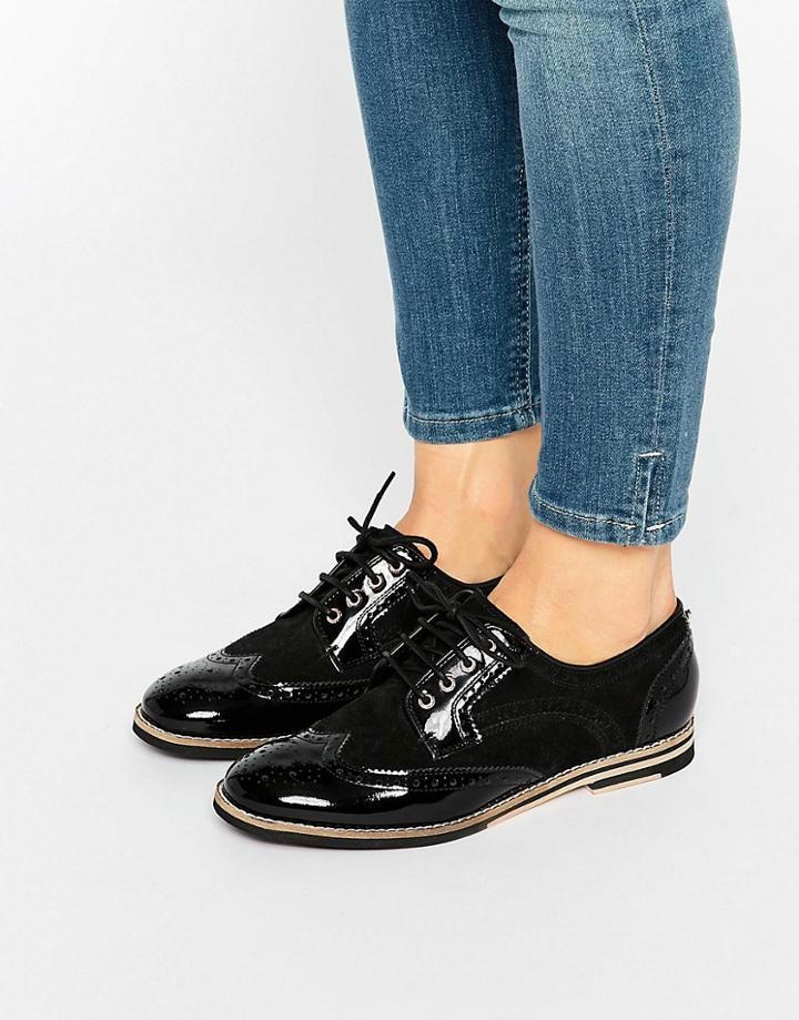 Ted Baker Anoihe Leather Brogues - Black