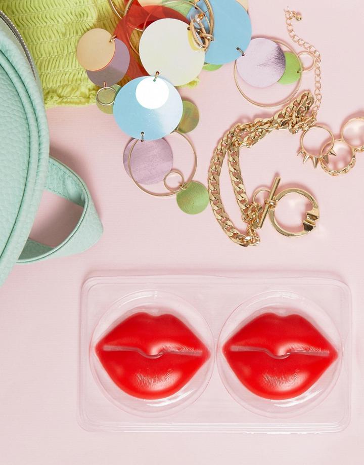 Asos Stick On Re-usable Lips Nipple Covers - Red