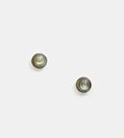 Kingsley Ryan Sterling Silver Abalone Stud Earrings - Silver