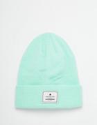 Asos Patch Beanie In Mint Green - Mint Green