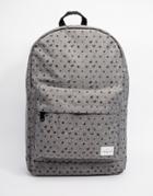 Spiral Crosshatch Backpack - Gray