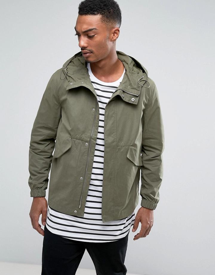 Only & Sons Parka Jacket - Green
