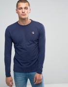 Fila Vintage Long Sleeve T-shirt - Navy