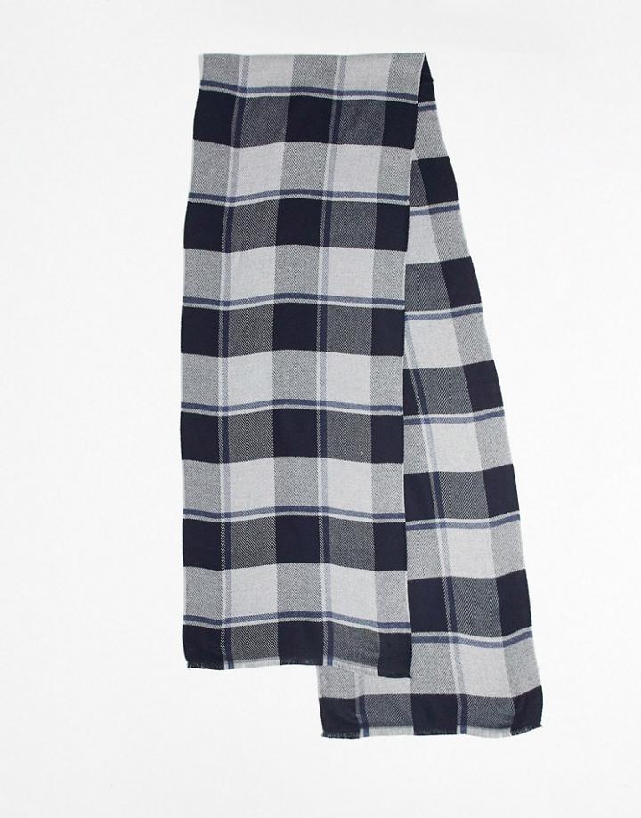 Gianni Feraud Scarf In Blue Check