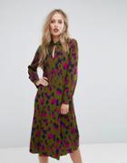 Max & Co Casato Camo Shirt Dress - Multi