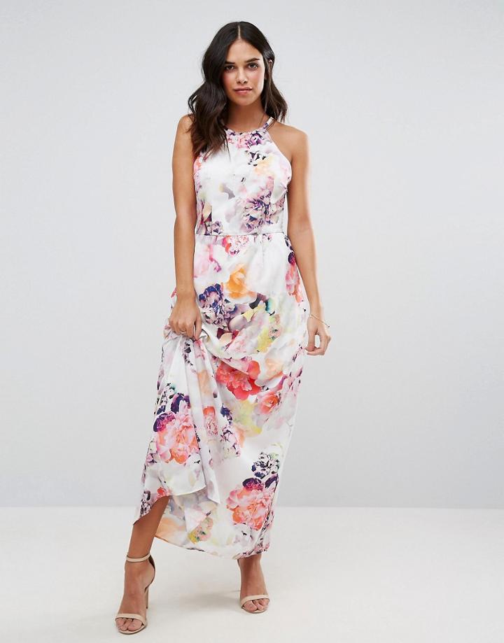 Talulah Endless Summer Printed Maxi Dress - White
