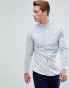 Jack & Jones Premium Slim Stripe Shirt - Blue